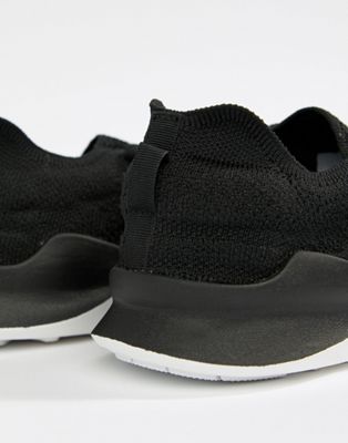 adidas originals eqt racing adv primeknit trainers in black