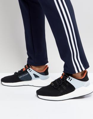 adidas eqt support 93/17 strisce nere