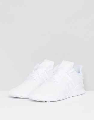 adidas originals eqt support adv trainers in white cp9558