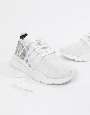 adidas Originals EQT Support Mid ADV Sneakers In White CQ2997 | ASOS