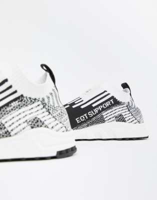 adidas originals eqt support pk trainers in black b37524