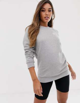 Adidas Originals Essential Crew Neck Sweatshirt In Grey gray