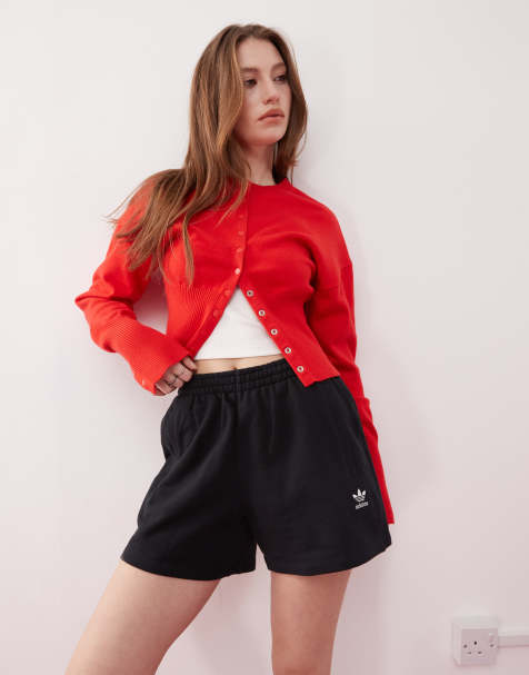 adidas Originals – Essential – Czarne szorty - view 1