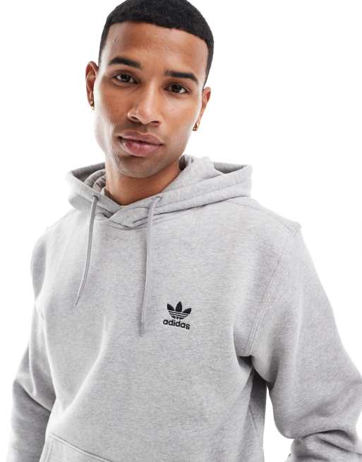 adidas Originals essential hoodie in gray