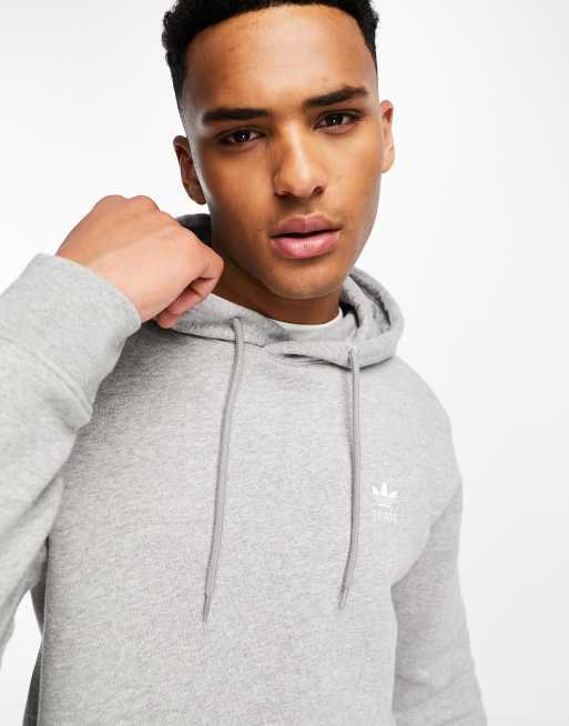 adidas Originals essential hoodie in light gray ASOS