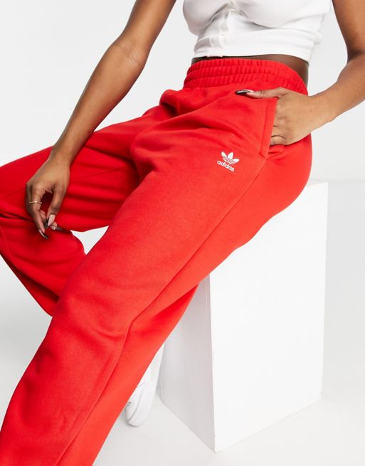 adidas Originals essential jogger in red