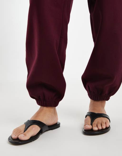 adidas Originals - Essential - Joggers granata, 5 di 5
