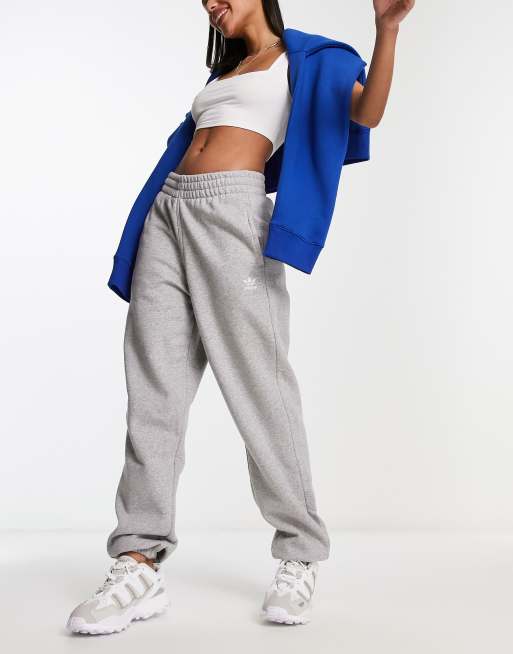 Adidas womens hot sale sweatpants grey