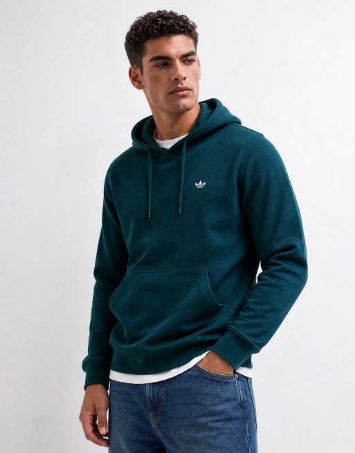 adidas Originals Essential Kapuzenpullover in Grün, 8 von 10