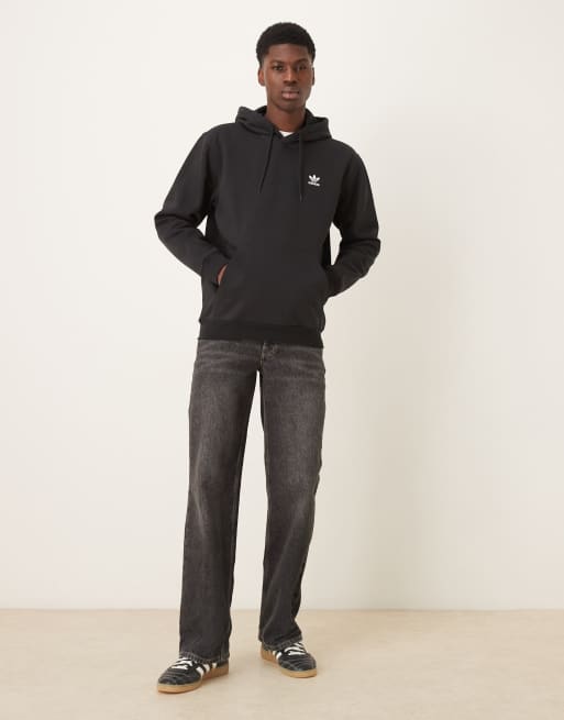 adidas Originals – Essential – Locker geschnittener Basic-Kapuzenpullover in Schwarz, 2 von 5