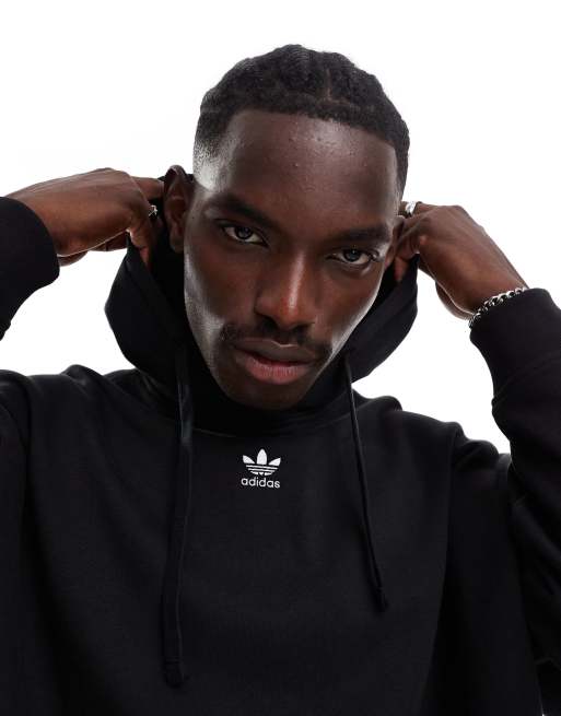 adidas Originals essential oversized hoodie in black ASOS