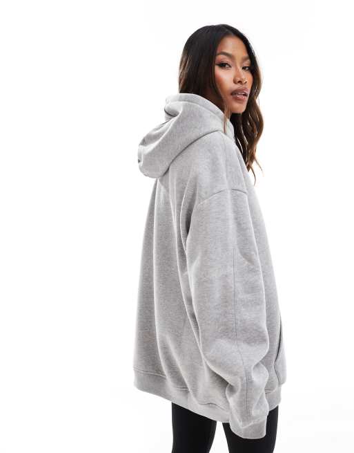 adidas Originals essential oversized hoodie in gray | ASOS