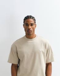 adidas Originals essential oversized t-shirt in light khaki