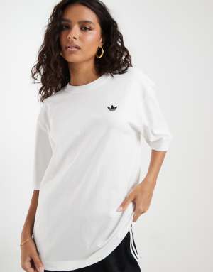 adidas Originals essential oversized t-shirt in white