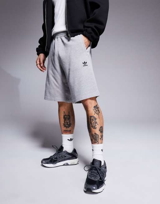 Grey adidas originals shorts online