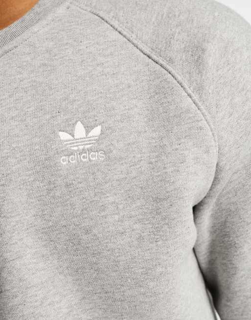 Sweat discount gris adidas