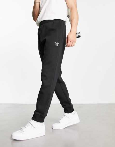 Trendy brand letter embroidery casual pants men's leggings