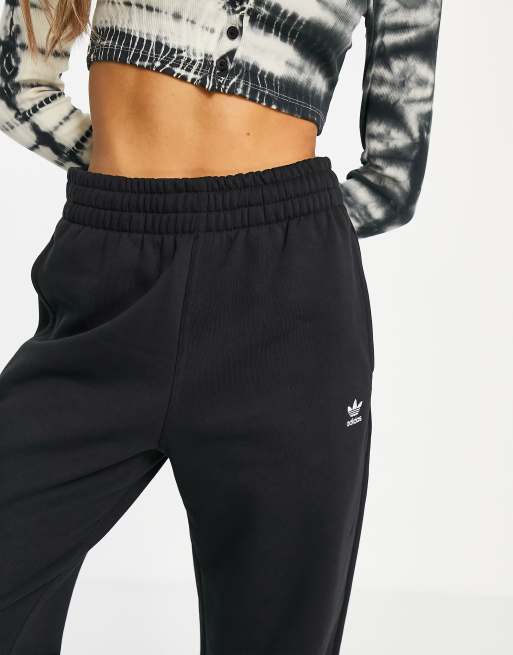 adidas Originals essential sweatpants in black ASOS