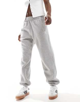 Shop Adidas Originals Essential Track Pants In Gray