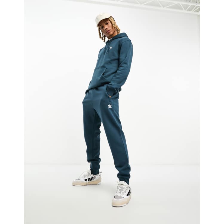 Adidas navy hot sale blue sweatpants