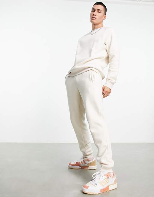 White adidas 2025 sweat pants