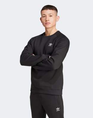 Adidas Originals Essential Sweatshirt In Black