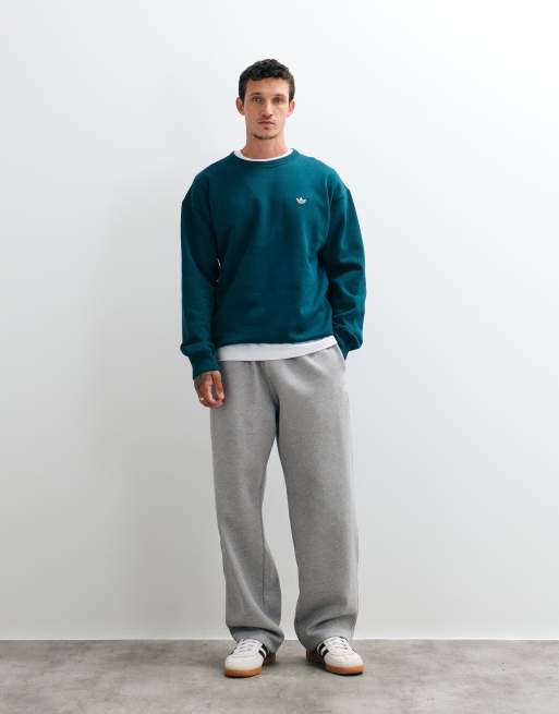 adidas Originals Essential Sweatshirt mit lockerer Passform in Grün, 3 von 5