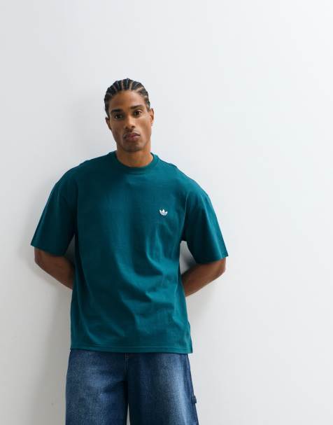 adidas Originals essential t-shirt i grönt - view 1