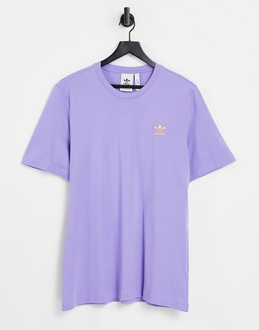 adidas Originals essential t shirt in light purple adidas Originals essential t shirt in light purple