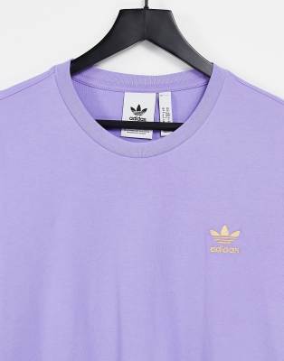 ☆Adidas☆Originals Shirt Dress Purple adidas Originals t-shirt dress in bliss purple | ASOS