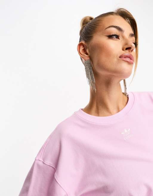 Adidas baby pink shirt sale