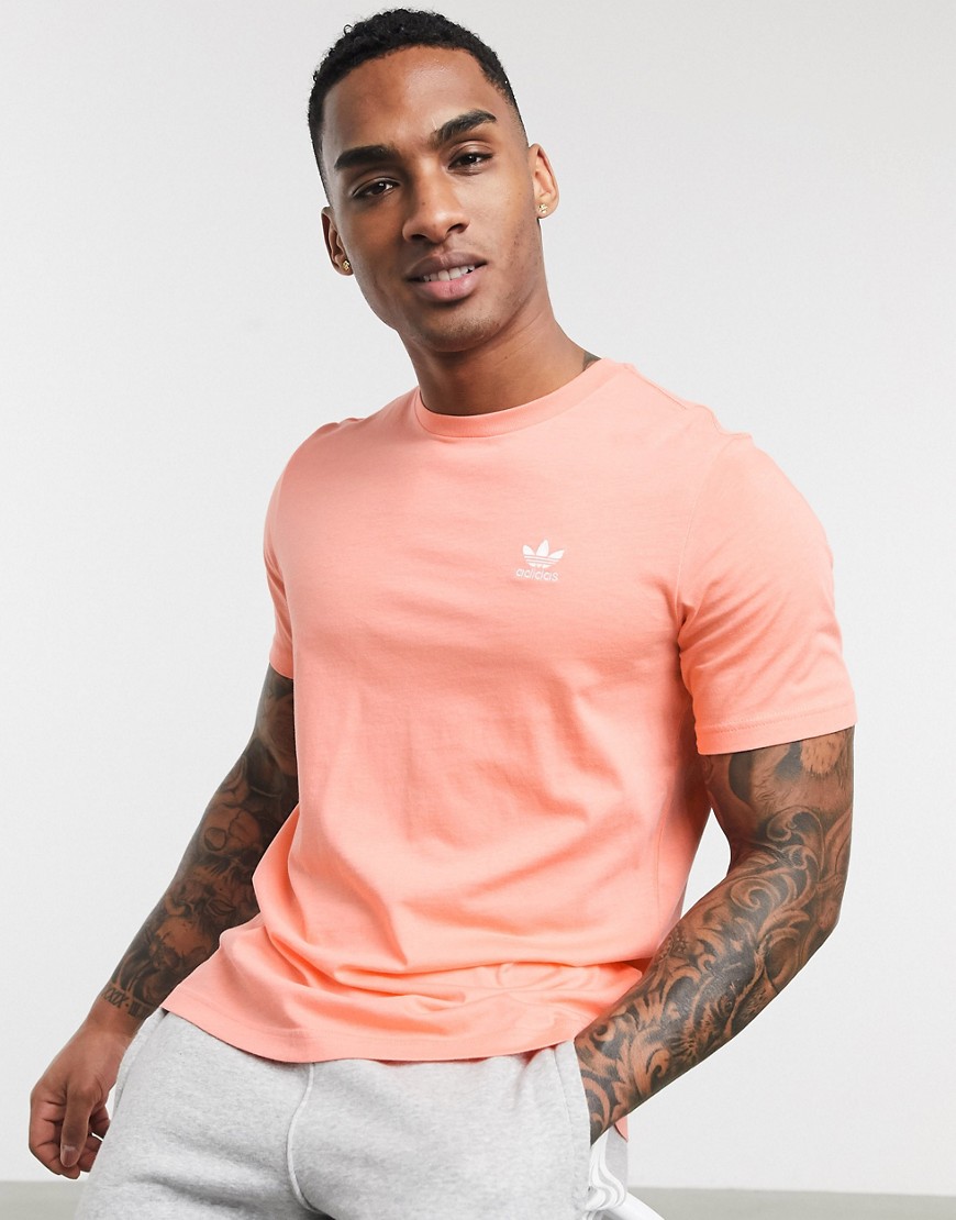 Adidas Originals essential t-shirt in pink