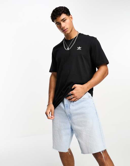 Adidas Originals Essential T Shirt In Schwarz Asos