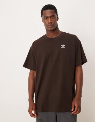 adidas Originals - Essential - T-shirt oversize - Marron-Brown