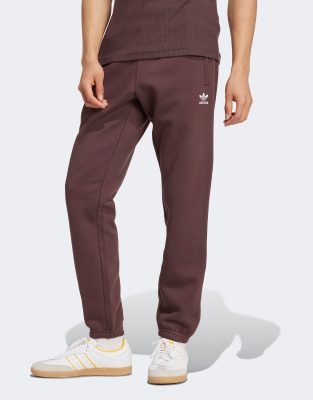 essential track pants in brown