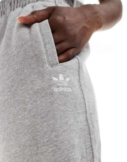 Adidas essential track pants grey online