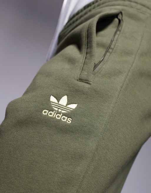 adidas Originals essential track pants in khaki ASOS