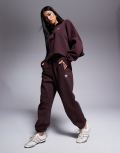 adidas Originals essential trackies in brown