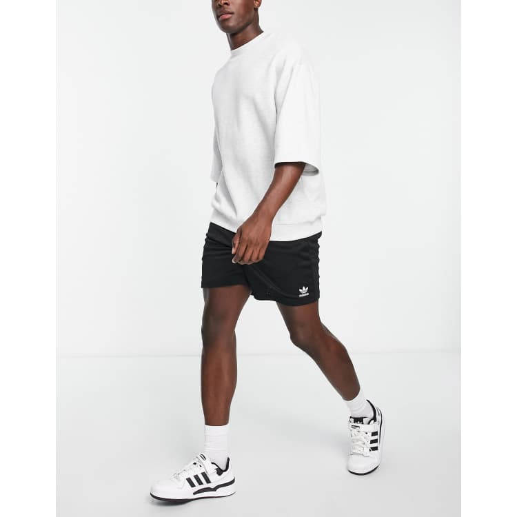 adidas Essentials 6.5 inch basketball style shorts black ASOS