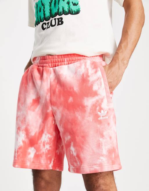 Red tie sales dye shorts