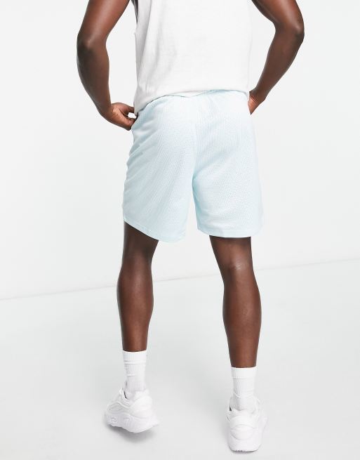 Reebok Iverson basketball shorts in white