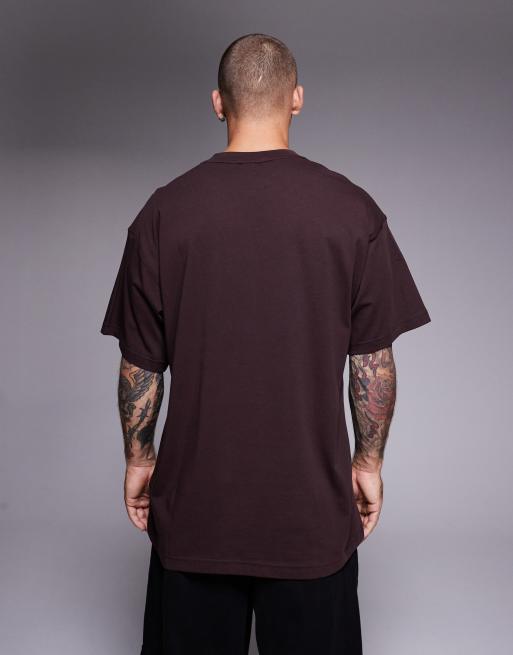 adidas Originals - Essentials - Brun oversized T-shirt, 4 af 5