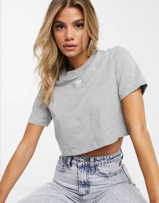 adidas grey top