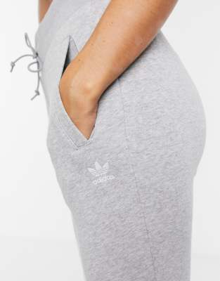 adidas originals essential tracksuit grey