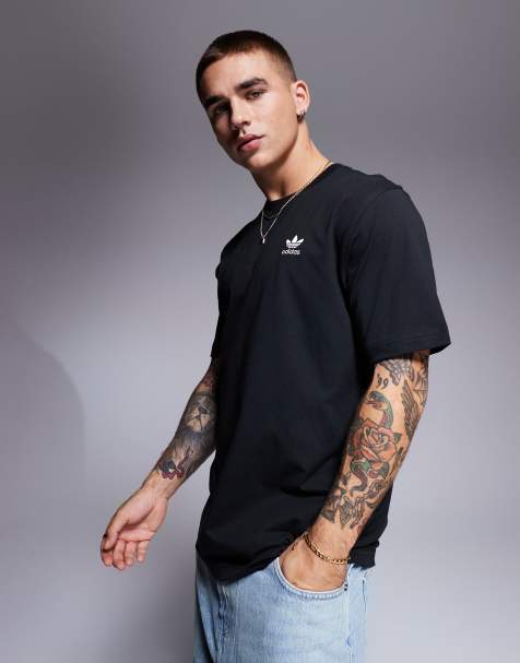 adidas Originals – Essentials – Czarny T-shirt - view 1