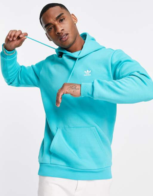 Felpa verde acqua adidas discount