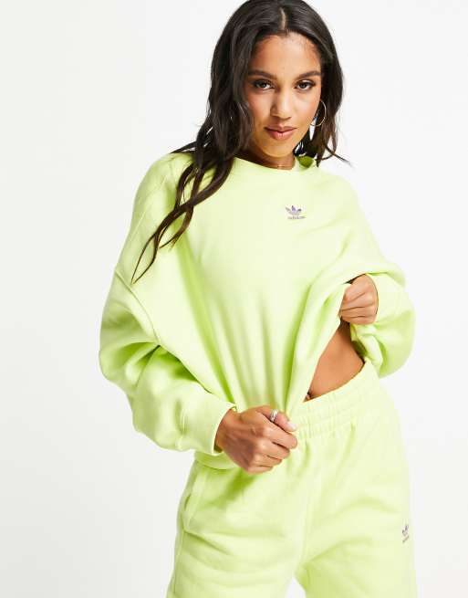 adidas Originals Essentials Felpa gialla