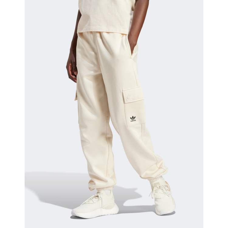 adidas Originals Essentials fleece cargo Jogger Pants in