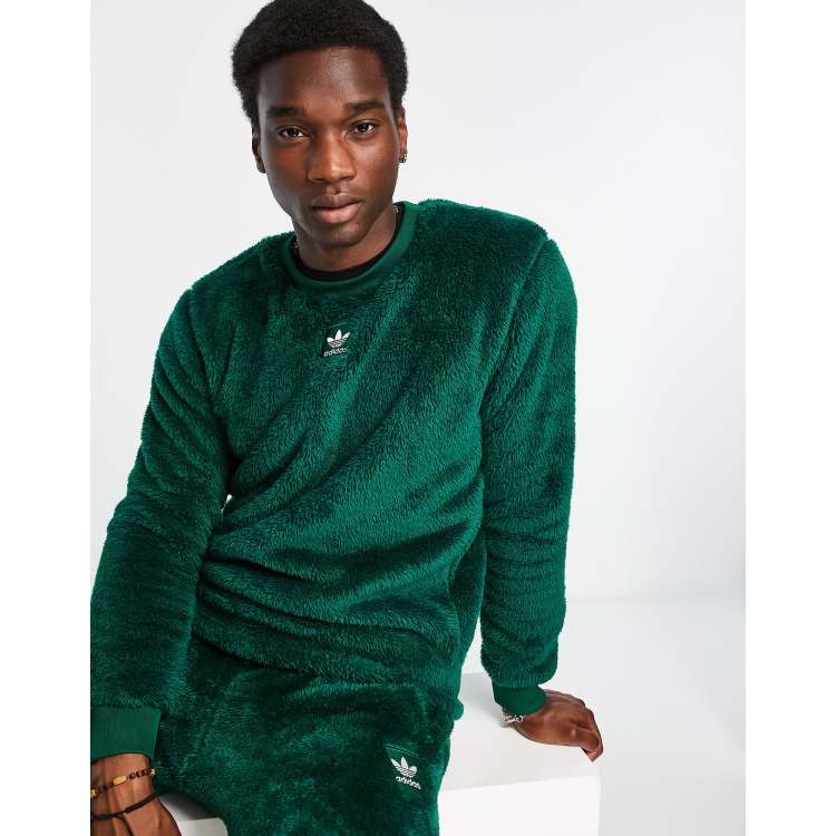 Green hot sale adidas jumper