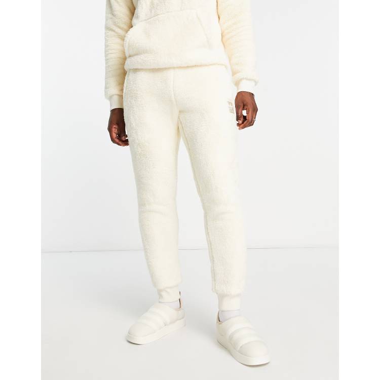 adidas Originals Women's Essentials Fluffy Teddy Pants, Wonder White, L :  Buy Online at Best Price in KSA - Souq is now : Fashion